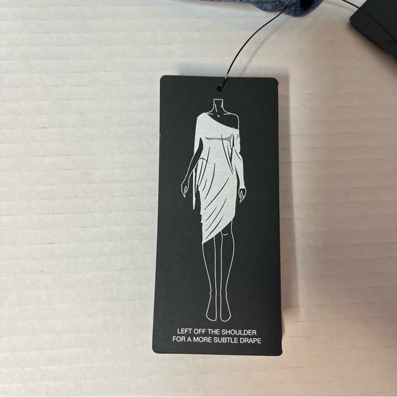 Coldesina 5 Way Versatile Asymmetrical Velvet Charcoal Party Holiday Dress New! - Picture 5 of 14